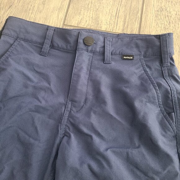Hurley Boys Navy Blue Hybrid Shorts Size 10 Dri-Fit - Picture 4 of 9